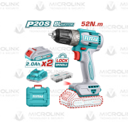 TOTAL ΔΡΑΠ/ΒΙΔΟ 2 X ΜΠΑΤ. Li-ion 20V/2Ah/52Nm (TDLI20453) TOTAL ΔΡΑΠ/ΒΙΔΟ 2 X ΜΠΑΤ. Li-ion 20V/2Ah/52Nm (TDLI20453)