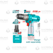 TOTAL ΔΡΑΠ/ΒΙΔΟ ΚΡΟΥΣΤΙΚΟ ΜΠΑΤ. LI-ION 12V/1.5ΑΗ/20ΝΜ/2ΜΠΑΤ. (TIDLI12202) TOTAL ΔΡΑΠ/ΒΙΔΟ ΚΡΟΥΣΤΙΚΟ ΜΠΑΤ. LI-ION 12V/1.5ΑΗ/20ΝΜ/2ΜΠΑΤ. (TIDLI12202)